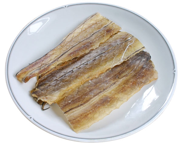 Dried salted eel