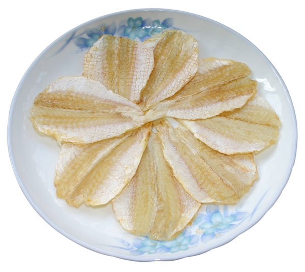 Dried golden-stripe fish